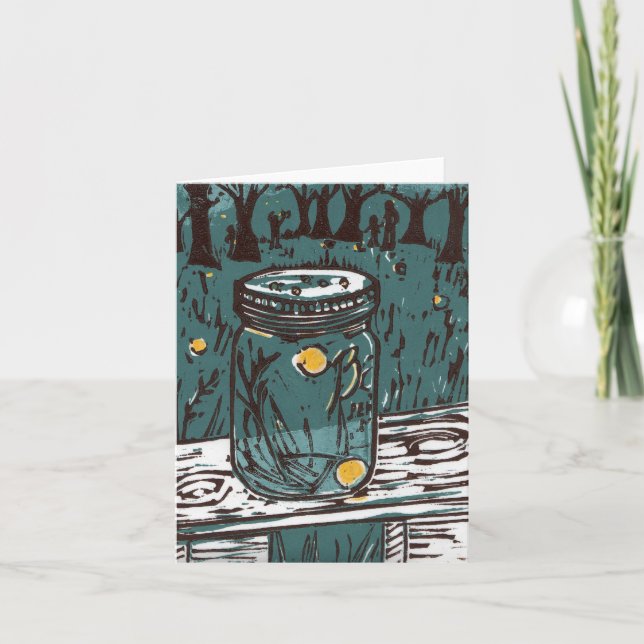 Cartes pour notes de luciole (Devant)
