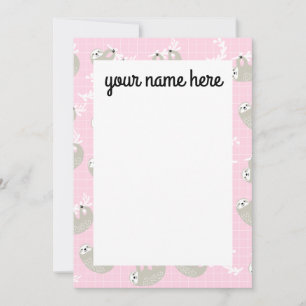 Cartes pour notes de machines personnalisées