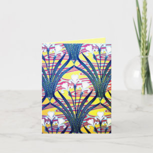 Cartes pour notes d'héritage d'art déco