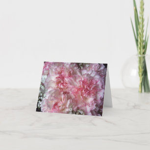 Cartes pour notes d'oeillet