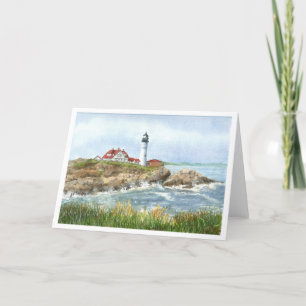 Cartes pour notes du phare Portland Headlight
