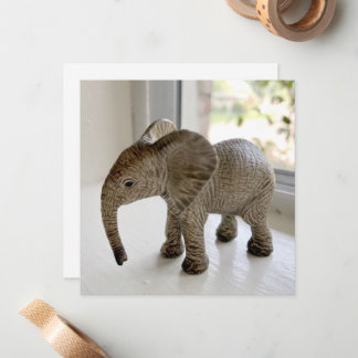 Cartes pour notes orphelins de bébés éléphants