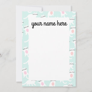 Cartes pour notes personnalisés de Kittens
