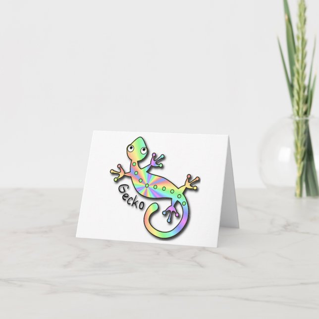 Cartes pour notes psychédéliques de Gecko (Devant)
