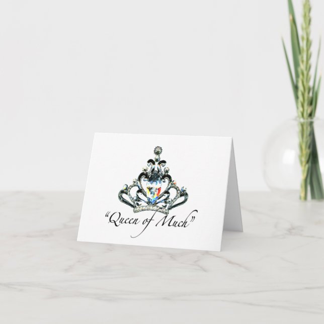 cartes pour notes "Reine du Grand" (Devant)