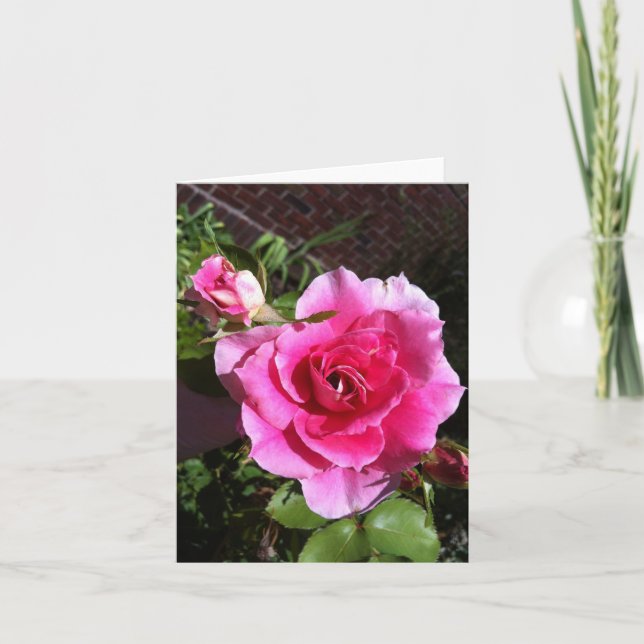 Cartes pour notes roses (Devant)