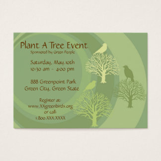 Cartes promotionnelles "Devenez écolo"