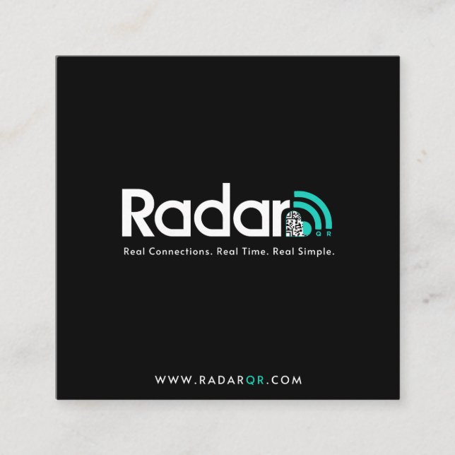 Cartes QR, Carré, Carte de visite Carré 2,5 pouces (Devant)