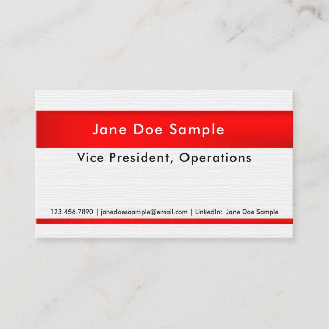 Cartes réseau du CV Rouge et blanc (Devant)