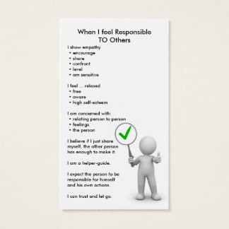 Cartes responsables
