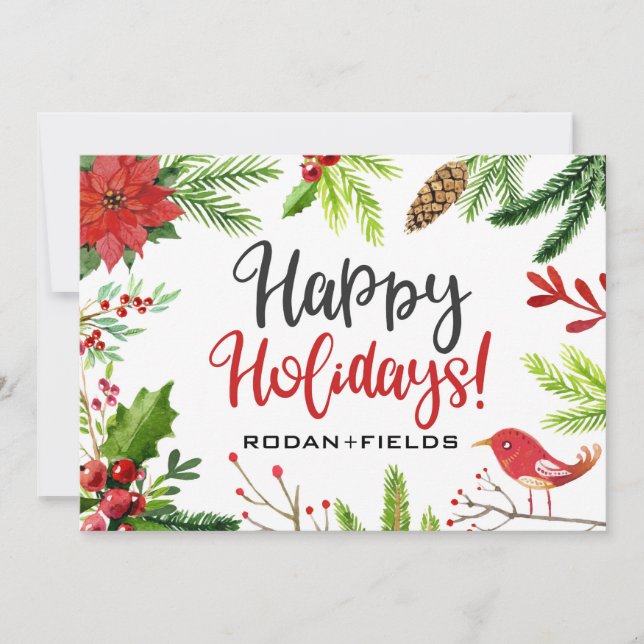 Cartes Rodan et Fields Joyeuses Fêtes (Devant)