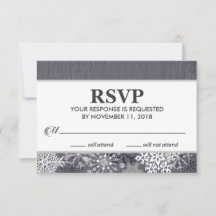 Cartes RSVP