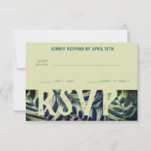 Cartes RSVP Conservatoire Plante Peacock