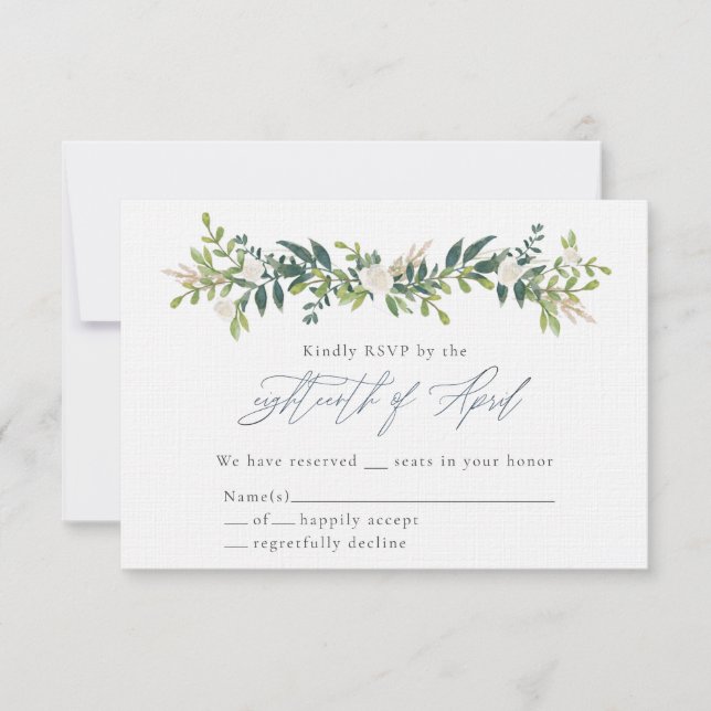 Cartes RSVP de Catherine et Bo (Devant)