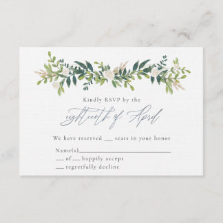 Cartes RSVP de Catherine et Bo