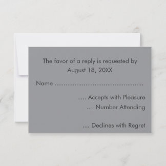 Cartes RSVP de découpe de papier gris Mandalas