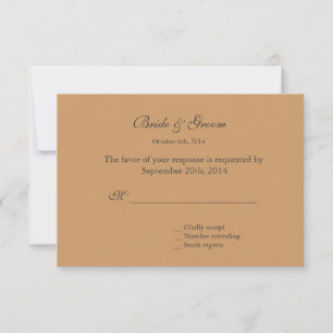 Cartes RSVP de mariage chinoise en bambou et en so