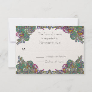 Cartes RSVP-Exigez les Inivitations de 5 x 7