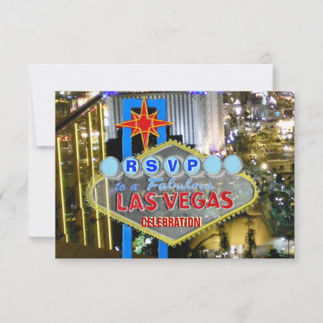 Cartes RSVP Las Vegas Special Event (Devant)
