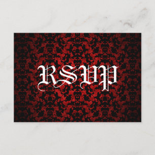 Cartes RSVP mariage élégantes