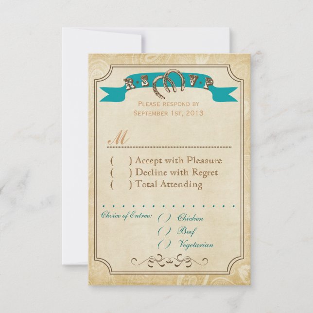 Cartes RSVP occidentales (Devant)
