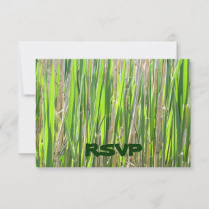 Cartes RSVP personnalisées pour jupe d'herbe