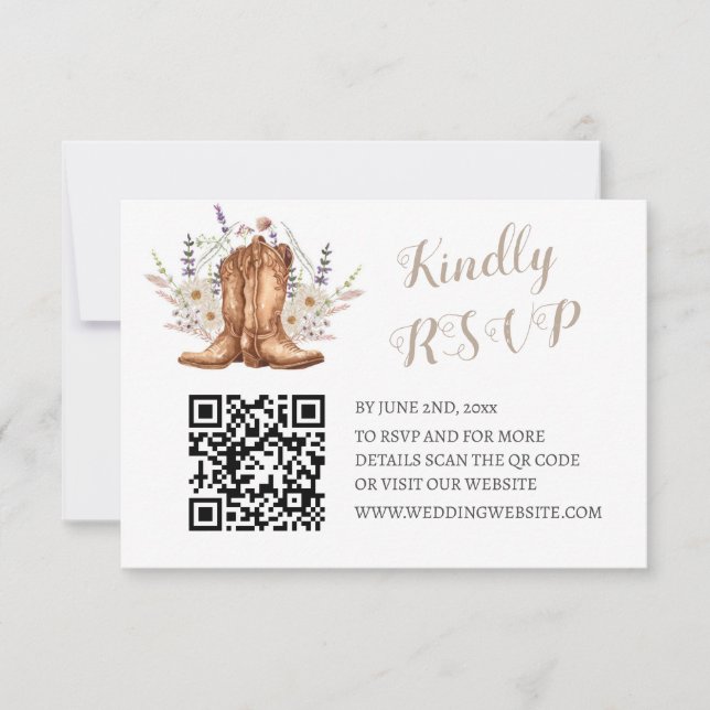 Cartes RSVP Rustique Ouest Pays (Devant)