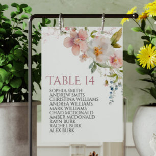 Cartes Rustiques Fleurs sauvages Mariage