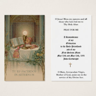 CARTES SAINTES D'ANNIVERSAIRE DE CLASSIFICATION DE