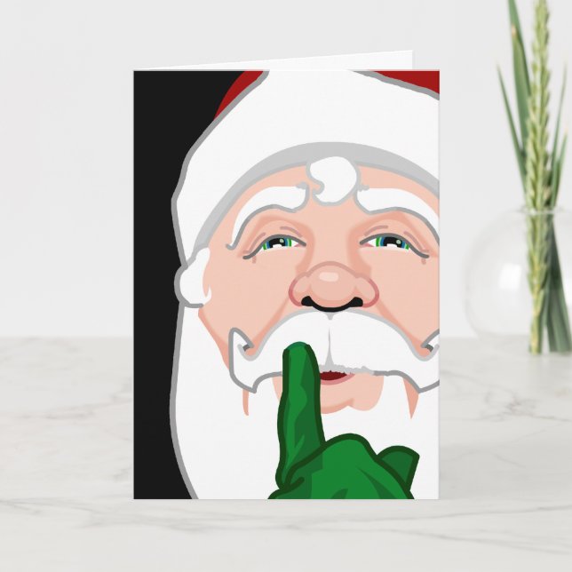 Cartes Santa Clause Cartes Noël Carte de voeux (Devant)
