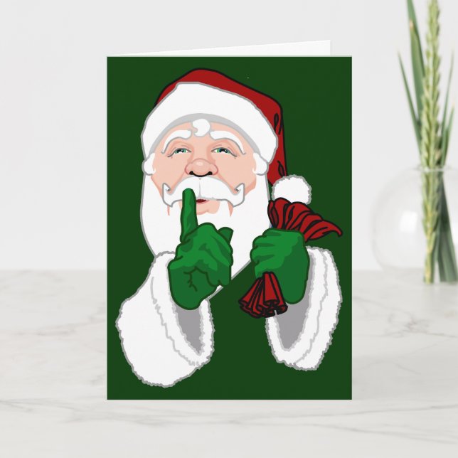 Cartes Santa Clause Cartes Noël Carte de voeux (Devant)