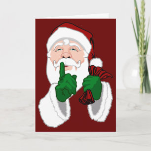 Cartes Santa Clause Cartes Noël Carte de voeux
