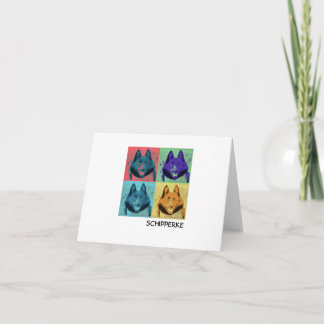 Cartes Schipperke Note