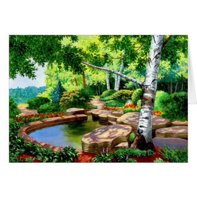 Cartes Secret Pond (Devant horizontal)