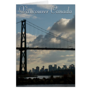 Cartes souvenirs Vancouver BC Cartes de souvenirs 