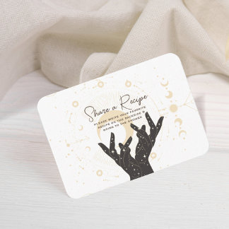 Cartes Tarot | Carte de recette de mariage | Neutr