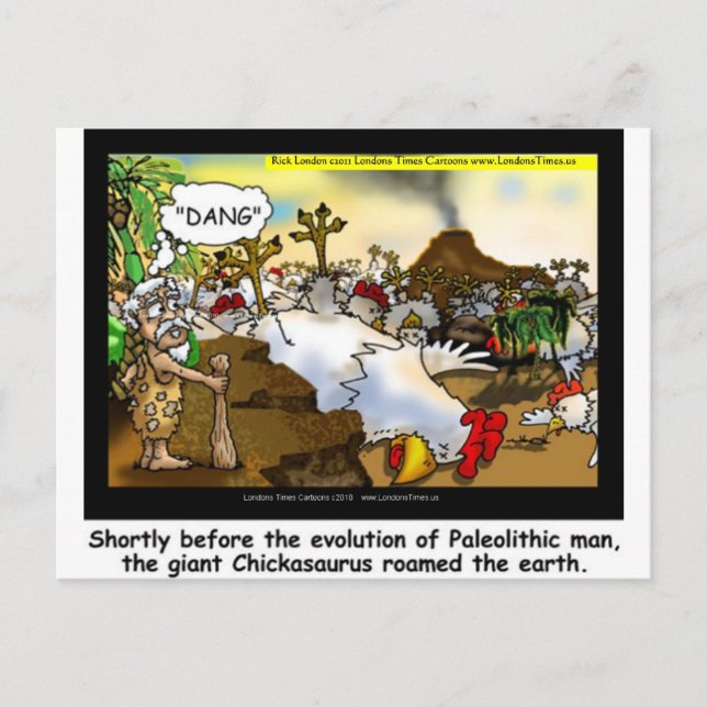 Cartes Tee - shirts de poulet amusantes (Chickasau (Devant)