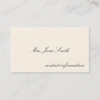 Cartes téléphoniques victoriennes simples