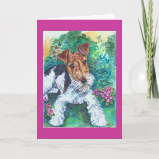 Cartes Terrier Fox (Devant)