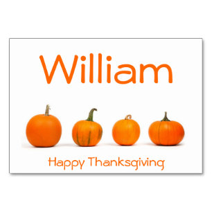 Cartes Thanksgiving Avec Citrouilles