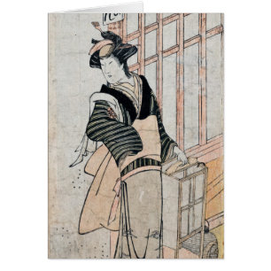 Cartes théâtrales japonaises Kabuki