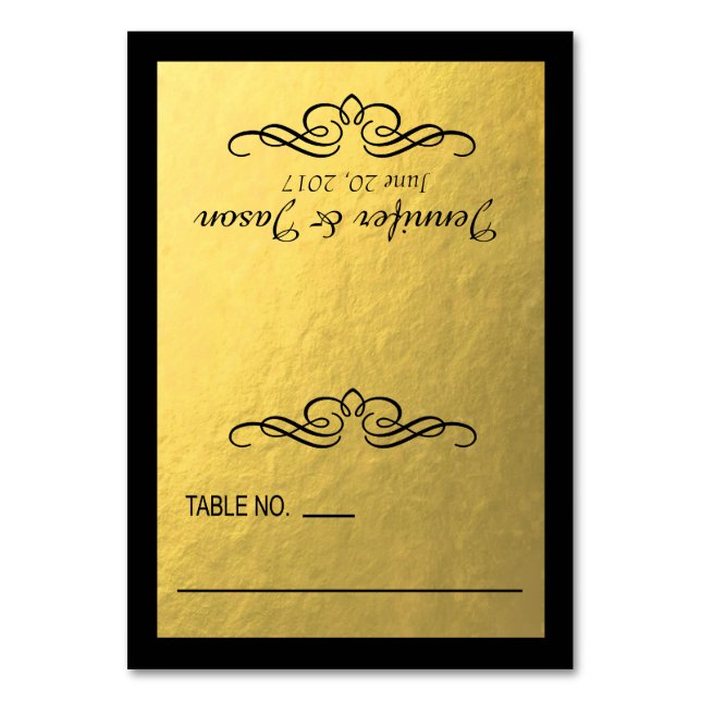 Cartes tourbillonnant | noir or (Par défaut)