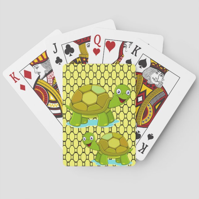 Cartes Turtle Jeu de carte Deck (dos)