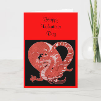 Cartes Valentines Coeurs et Dragon