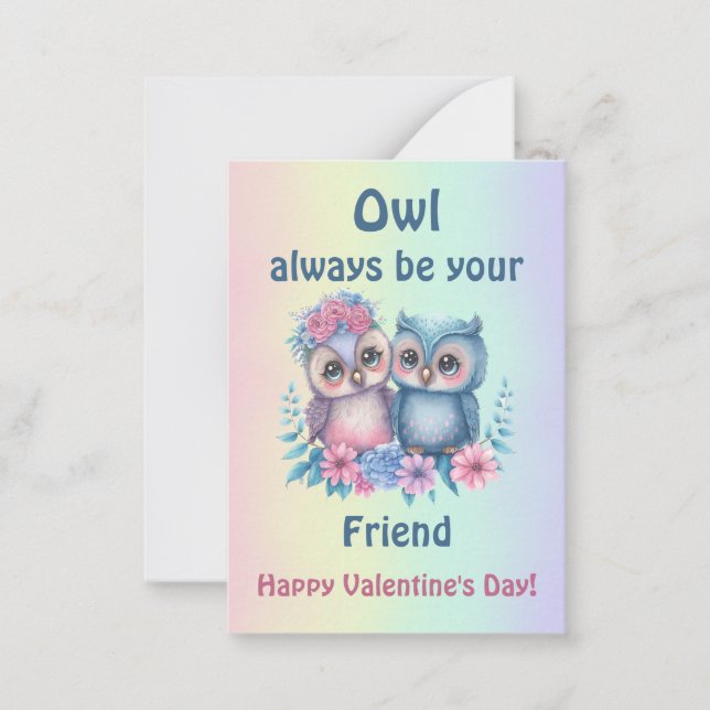 Cartes Valentines de l'école pour enfants (Devant)