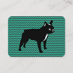 Cartes vertes pour chien de taureau