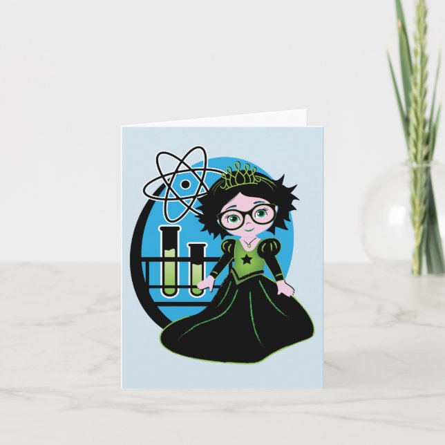 Cartes vierges de princesse note de la Science ! (Devant)