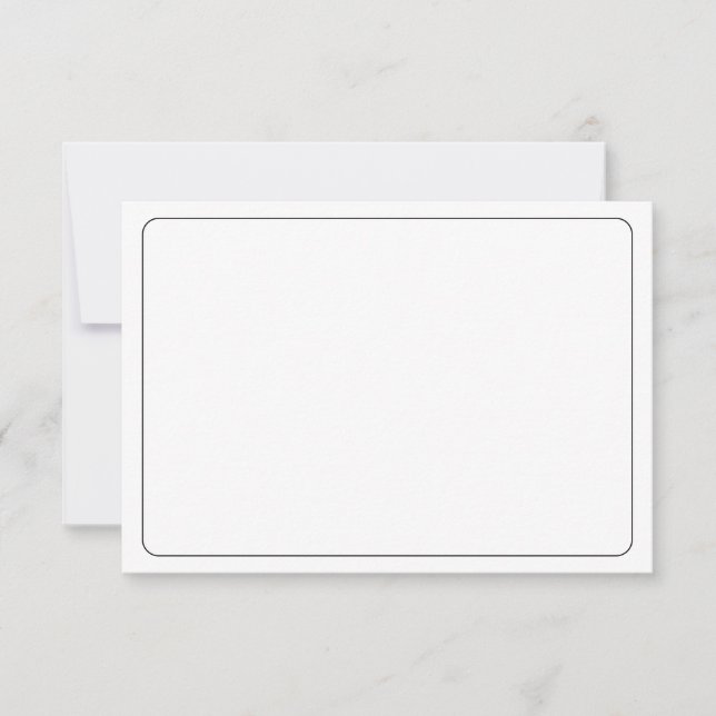 Cartes vierges pour toutes occasions avec bordure  (Devant)