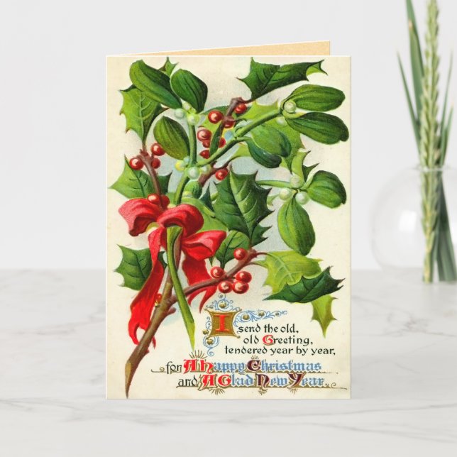 Cartes Vintage Noël (Devant)