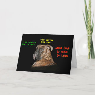 Cartes : Vous feriez mieux de faire attention